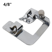 Load image into Gallery viewer, 3Pcs Domestic Foot Presser Household Multifunctional Sewing Machine Accessories Rolled Hem Feet Set 3 Size 4/8" 6/8" 8/8"
