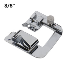 Load image into Gallery viewer, 3Pcs Domestic Foot Presser Household Multifunctional Sewing Machine Accessories Rolled Hem Feet Set 3 Size 4/8" 6/8" 8/8"