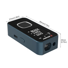Load image into Gallery viewer, Rechargeable Mini Rangefinder Laser Distance Meter 40M 50M 60M Integrated Mirror Display Measuring Construction Tools
