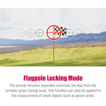 Load image into Gallery viewer, Outdoor Golf Rangefinder with 6X Magnification Support USB Charging Distance Speed Angle Measurement Meter