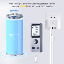 Load image into Gallery viewer, Smart Laser Rangefinder 30m Digital Laser Distance Meter USB Charging Range Finder Infrared Ray Measurement Measuring Tool