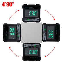 Load image into Gallery viewer, Digital Level Angle Gauge 360° Mini Measuring Inclinometer with Magnetic Base Electronic Universal Bevel Protractor Goniometer Tilt Measuring Tool