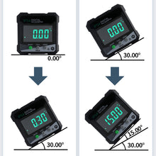 Load image into Gallery viewer, Digital Level Angle Gauge 360° Mini Measuring Inclinometer with Magnetic Base Electronic Universal Bevel Protractor Goniometer Tilt Measuring Tool