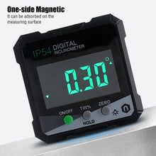 Load image into Gallery viewer, Digital Level Angle Gauge 360° Mini Measuring Inclinometer with Magnetic Base Electronic Universal Bevel Protractor Goniometer Tilt Measuring Tool