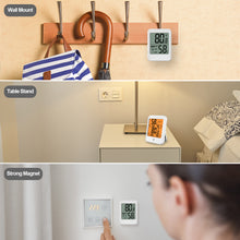 Load image into Gallery viewer, Large LCD Digital Thermometer Hygrometer Indoor Room Temperature Humidity Meter Sensor Gauge Weather Station