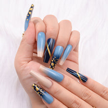 Load image into Gallery viewer, Gold Hand-painted Graffiti DIY Waterproof Acrylic Mark Nail Polish Pen Nail Art Creative Gold Fashion Manicure Pen