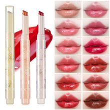 Load image into Gallery viewer, Creative First Kiss Love Stick Lipstick Pen Mirror Watershine Lip Glaze Cosmetics Water Moisturizing Lip Gloss Makeup Cosmetics