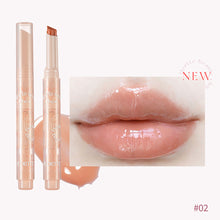 Load image into Gallery viewer, Creative First Kiss Love Stick Lipstick Pen Mirror Watershine Lip Glaze Cosmetics Water Moisturizing Lip Gloss Makeup Cosmetics