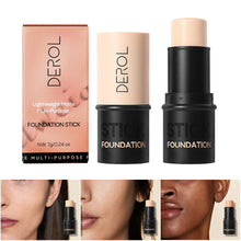 Load image into Gallery viewer, Lightweight Matte Muli-purpose Foundation Stick Waterproof Long-lasting Blemishes Portable Travel Silky Silty Makeup Foundation Stick