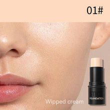 Load image into Gallery viewer, Lightweight Matte Muli-purpose Foundation Stick Waterproof Long-lasting Blemishes Portable Travel Silky Silty Makeup Foundation Stick