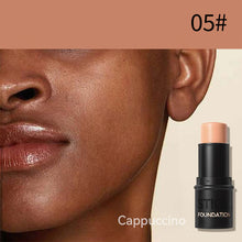 Load image into Gallery viewer, Lightweight Matte Muli-purpose Foundation Stick Waterproof Long-lasting Blemishes Portable Travel Silky Silty Makeup Foundation Stick