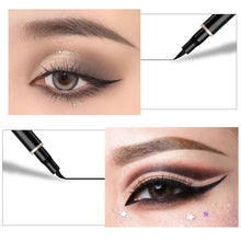 Load image into Gallery viewer, Brown Lying Silkworm Ultra-fine Liquid Eyeliner Pen Waterproof Beauty Smooth Fast-drying Novice Eyeliner Women Makeup Cosmetic