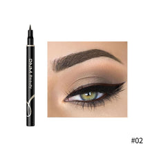 Load image into Gallery viewer, Brown Lying Silkworm Ultra-fine Liquid Eyeliner Pen Waterproof Beauty Smooth Fast-drying Novice Eyeliner Women Makeup Cosmetic