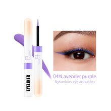 Load image into Gallery viewer, Waterproof Color Liquid Eyeliner Pen Smooth Fluent Colorful Liquid Matte Sweat-proof Eye Liner Pencil Versatile Eye Makeup Cosmetic
