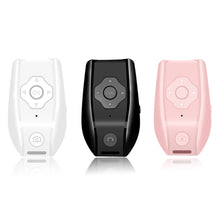 Load image into Gallery viewer, Rechargeable Wireless Bluetooth-compatible Remote Control for Smartphones Camera Shutter Release for Photos Selfies Page Turning