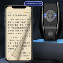 Load image into Gallery viewer, Rechargeable Wireless Bluetooth-compatible Remote Control for Smartphones Camera Shutter Release for Photos Selfies Page Turning