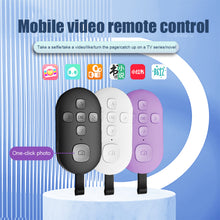 Load image into Gallery viewer, Rechargeable Bluetooths-compatible Wireless Controller Self-Timer Phone Remote Controller Camera Stick Shutter Release Selfie