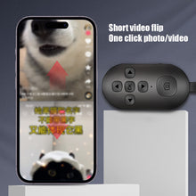 Load image into Gallery viewer, Rechargeable Bluetooths-compatible Wireless Controller Self-Timer Phone Remote Controller Camera Stick Shutter Release Selfie