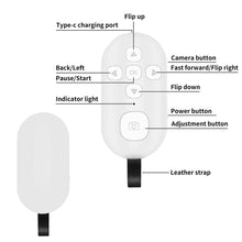 Load image into Gallery viewer, Rechargeable Bluetooths-compatible Wireless Controller Self-Timer Phone Remote Controller Camera Stick Shutter Release Selfie
