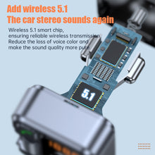 Load image into Gallery viewer, FM Transmitter Handsfree Car Bluetooth 5.1 MP3 Player Stereo Car FM Modulator PD30W Quick Charge Car Aux Bluetooth Adapter