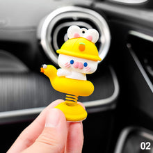 Load image into Gallery viewer, Cute Car Interior Decoration Spring Shaking Shaking Doll Rabbit Auto Dashboard Ornaments Accessories