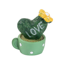 Load image into Gallery viewer, Car Cactus Potted Rabbit Ornaments Auto Center Console Accessories Desktop Dolls Small Cake Baking Resin Decorations Toys