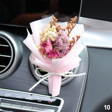 Load image into Gallery viewer, Car Air Outlet Perfume Decoration Immortal Dried Bouquet Small Fresh Air Conditioning Mouth Gypsophila paniculata Fragrance Clip