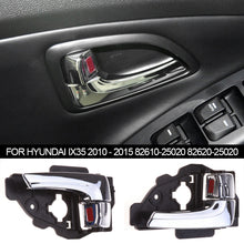 Load image into Gallery viewer, 1PC Car Interior Inside Door Handle Driver and Passenger Chrome Front Rear Left Right For Hyundai IX35 2010 - 2015 82610-25020 82620-25020
