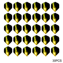 Load image into Gallery viewer, 30PCS PET Darts Flights Dart Feather Outdoor Wing Tail Mixed Pattern