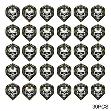 Load image into Gallery viewer, 30PCS PET Darts Flights Dart Feather Outdoor Wing Tail Mixed Pattern