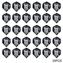 Load image into Gallery viewer, 30PCS PET Darts Flights Dart Feather Outdoor Wing Tail Mixed Pattern