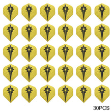 Load image into Gallery viewer, 30PCS PET Darts Flights Dart Feather Outdoor Wing Tail Mixed Pattern
