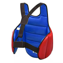 Load image into Gallery viewer, Taekwondo Reversible Chest Guard Body Protector Vest Martial Arts Rib Shield Armour Training Uniform For Karate Judo Kickboxing