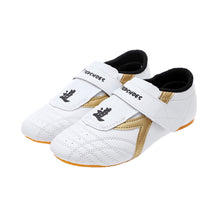 Load image into Gallery viewer, Breathable White Taekwondo Shoes Kung Fu Shoes Wushu Taichi Karate Martial Arts Wrestling Fighting Sneakers
