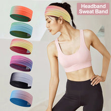 Load image into Gallery viewer, Yoga Non Slip Sweatbands Headband Grip Tennis For Basketball Running Sport Athletic Running Sports Sweat Head Hair Sweatband