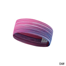 Load image into Gallery viewer, Yoga Non Slip Sweatbands Headband Grip Tennis For Basketball Running Sport Athletic Running Sports Sweat Head Hair Sweatband
