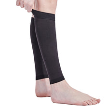 Load image into Gallery viewer, 1 Pair 23-32mmhg Sports Calf Compression Socks Knee High Support Stockings Open Toe For Pregnancy Varicose Veins Running