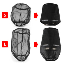 Load image into Gallery viewer, Universal Car Air Filter Protective Cover Waterproof Oilproof Dustproof for Cylindrical High Flow Air Intake Filters Air Filter Cover