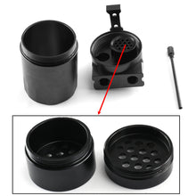 Load image into Gallery viewer, Universal 300ML Baffled Aluminum Oil Catch Can Fuel Tank with Air Filter Hose Cleaner Fuel Trap Reservoir Auto Vehicle Collector Kettle