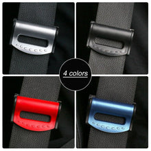 Load image into Gallery viewer, 2Pcs Universal Adjustable Car Safety Belt Clips Slip-Resistant Seat Belt Buckle Simple Clamp Fixing Clip Car Styling Car Accessories