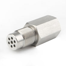 Load image into Gallery viewer, Universal Stainless Steel Check Engine Light CEL mini catalyst O2 Sensor Spacer Adapter M18X1.5 Automobile Parts Exhaust Pipe Oxygen Sensor Extension