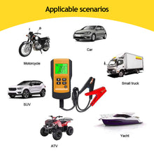 Load image into Gallery viewer, 12V Car Battery Tester LCD Digital Battery Test Analyzer Internal Resistance Life Battery Current Capacity Test Instrument CCA Test Diagnostic Tool