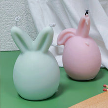 Load image into Gallery viewer, 3D Bunny Silicone Candle Mold Faceless Rabbit Head Aromatherapy Soap Plaster Resin Mould Candle Making Supplies Home Decor