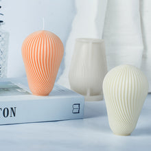 Load image into Gallery viewer, Different Styles of Geometric Candles Silicone Mold DIY Handmade Spiral Wavy Candles Soap Plaster Gifts Decorative Ornaments