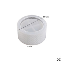 Load image into Gallery viewer, Storage Box Silicone Molds For DIY Epoxy Candle Pot Box Injection Resin Mold Handcraft Home Decor Jewelry Making