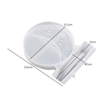 Load image into Gallery viewer, Moon Photo Frame Ornaments Silicone Molds with Base Suitable for Epoxy Resin Diy Craft Jewelry Making Home Decorations