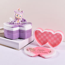 Load image into Gallery viewer, DIY Epoxy Resin Mold Heart Love Checkerboard Multilayer Storage Box Silicone Molds For Resin Mold Handcraft Home Decor Jewelry Making