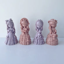 Load image into Gallery viewer, Princess Doll Candle Silicone Mold DIY Gypsum Form Carving Art Aromatherapy Plaster Resin Mold Home Decoration Wedding Gifts