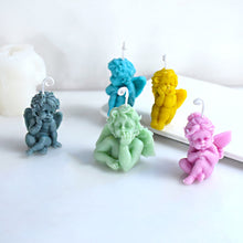 Load image into Gallery viewer, Angel Candle Silicone Mold 3D Cute Angel Hand Soap Aromatherapy Gypsum Candle Ornaments Silicone Mold