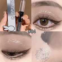 Load image into Gallery viewer, 8 Colors Double Head Liquid Eye Shadow Matte Pearlescent Long-lasting Liquid Eye Shadow Shiny Eye Makeup Cosmetics